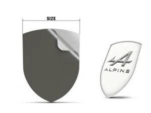 Alpina Stickerdruck Racing Luxus Professionell